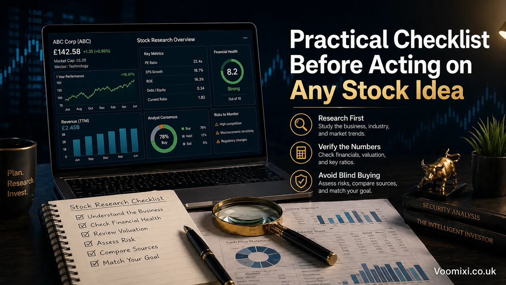 Practical Checklist Before Acting on Any Stock Idea