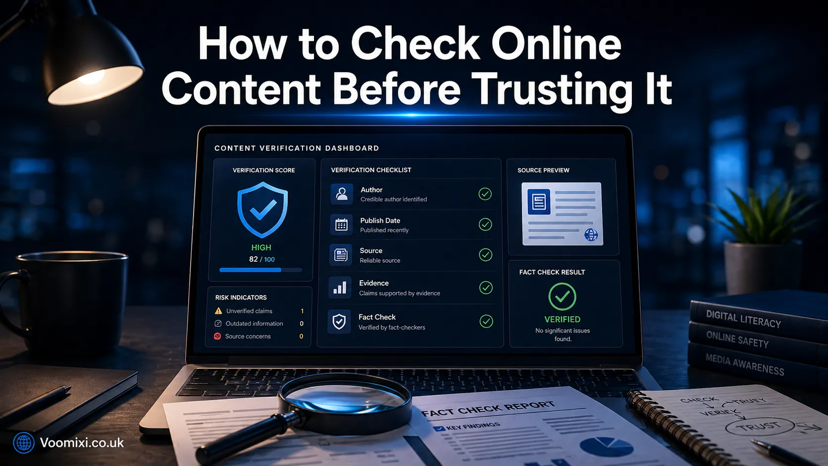 What Readers Should Check Before Trusting Any Article